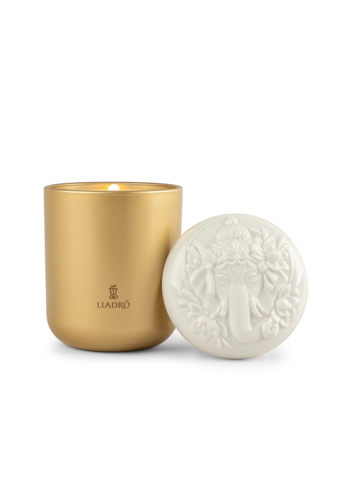 Lord Ganesha Scented Candle - Gardens of Valencia - FormFluent