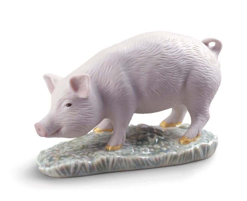 Mini Pig Figurine