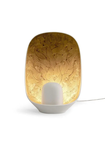  Lladró Mirage Table Lamp Gold Lustre Lighting by Lladró at  FormFluent