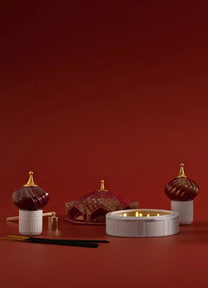  Lladró 1001 Lights Mulberry Spire Candle Night Approaches Scent by Lladró at  FormFluent