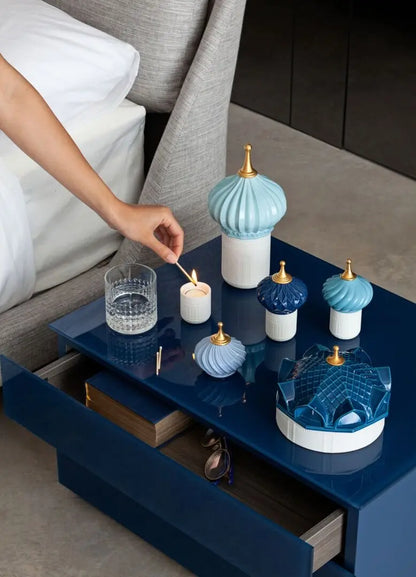  Lladró 1001 Lights North Tower Candle Unbreakable Spirit Scent by Lladró at  FormFluent