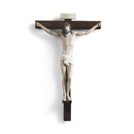 Lladró Our Saviour Jesus Christ Crucifix Figurine Wall Art Sculpture by Lladró at  FormFluent