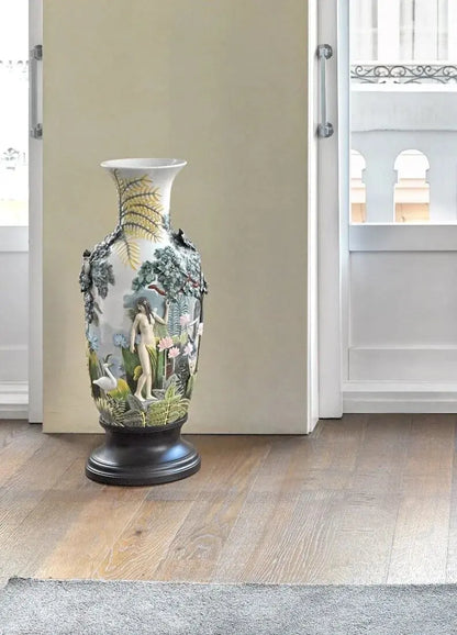  Lladró Paradise Vase Sculpture Limited Edition Vase by Lladró at  FormFluent