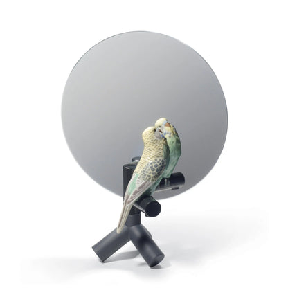 Lladró Parrot Vanity Mirror Sculpture by Lladró at  FormFluent
