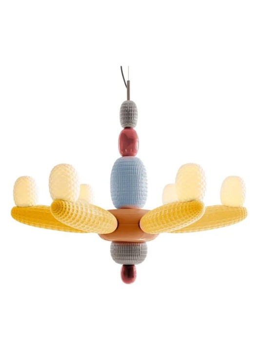 Lladró X Nichetto Studio Soft Blown Afloat Chandelier - Yellow Lighting by Lladró at  FormFluent Sydney, Australia