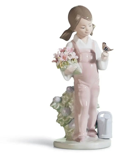  Lladró Spring Girl Figurine Sculpture by Lladró at  FormFluent