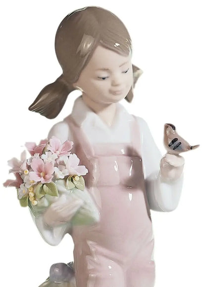  Lladró Spring Girl Figurine Sculpture by Lladró at  FormFluent