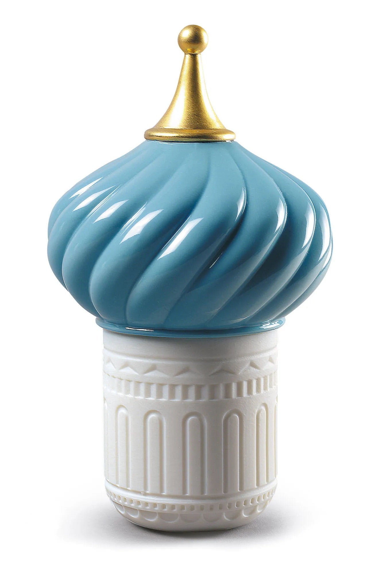 Turquoise Spire Candle 1001 Lights - Unbreakable Spirit Scent