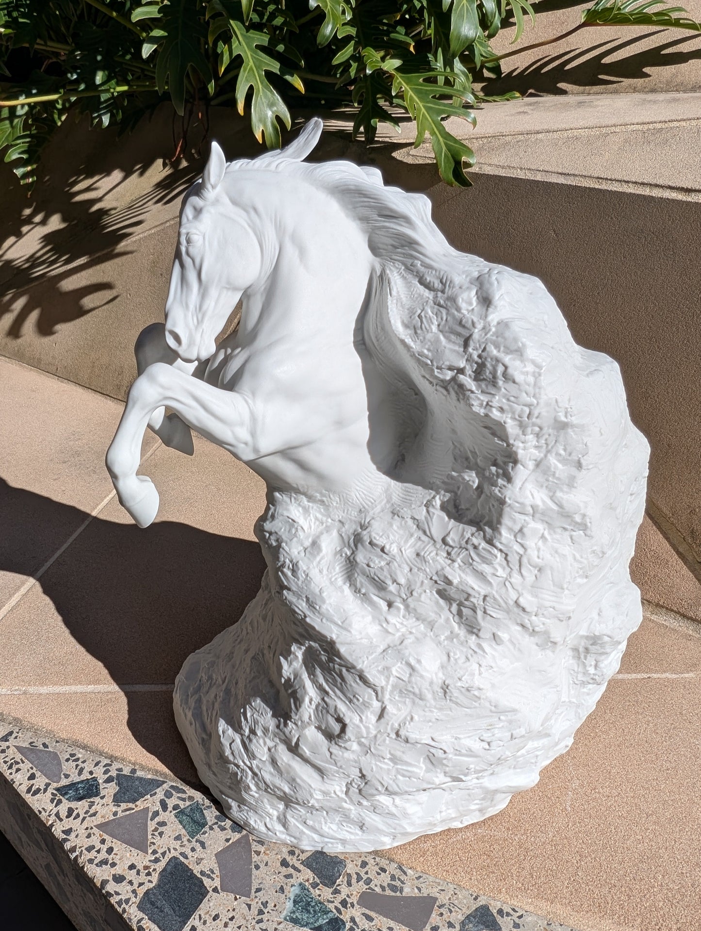 Lladró Unbreakable Spirit White Horse Sculpture  - FormFluent Sydney Australia