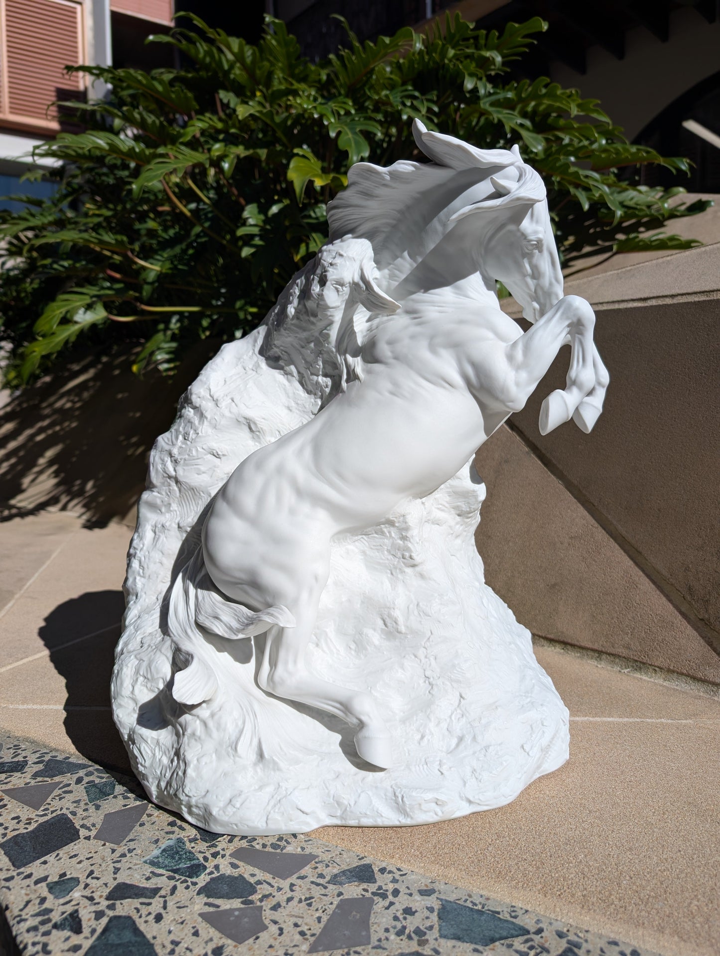 Lladró Unbreakable Spirit White Horse Sculpture  - FormFluent Sydney Australia