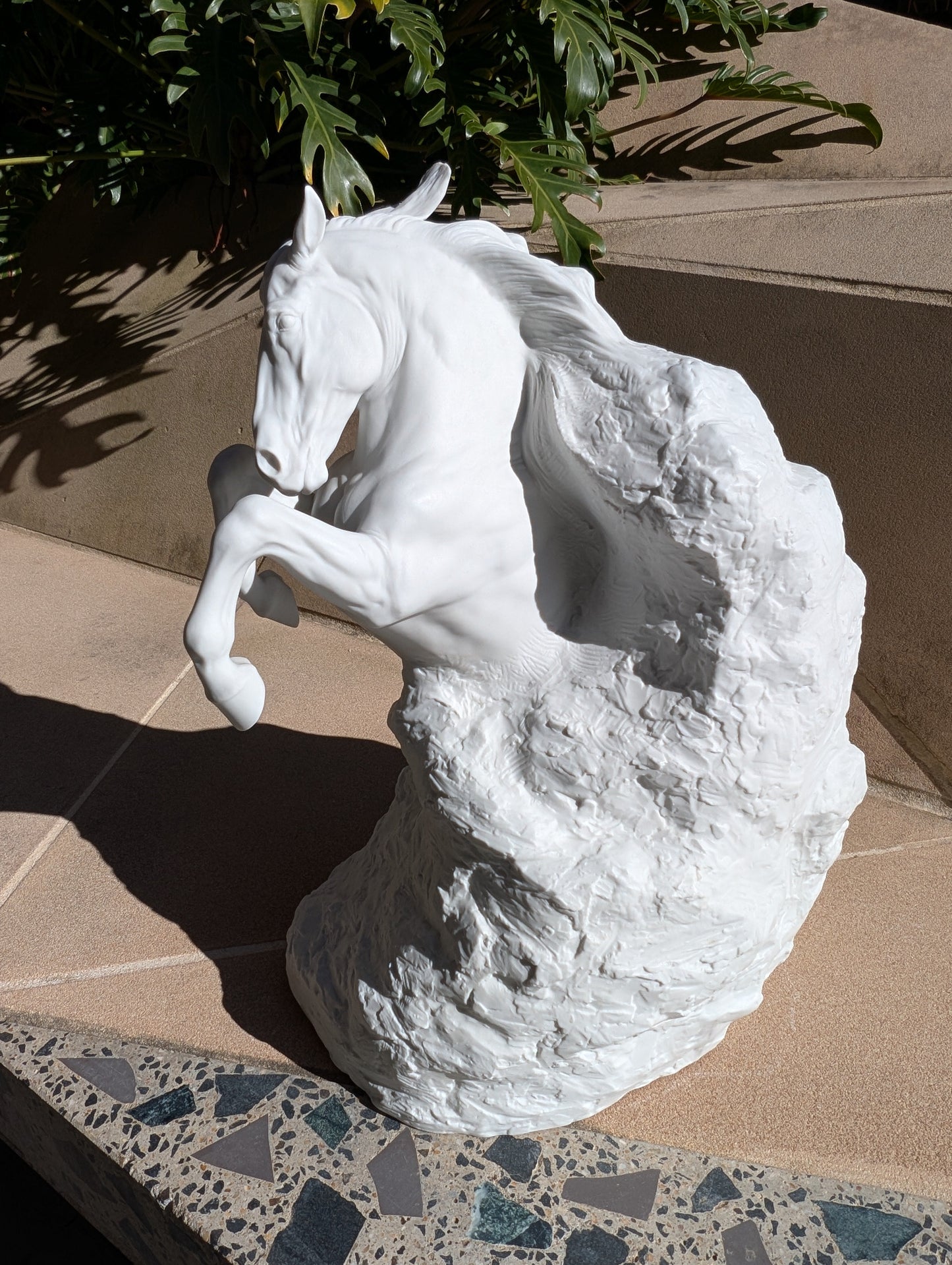 Lladró Unbreakable Spirit White Horse Sculpture  - FormFluent Sydney Australia