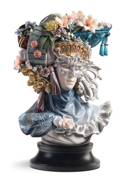  Lladró Venetian Fantasy Woman Sculpture Limited Edition Sculpture by Lladró at  FormFluent