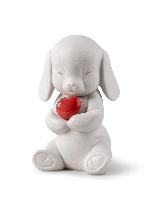 Lladró Buddy - Caring Puppy Figurine Sculpture by Lladró at  FormFluent Sydney, Australia