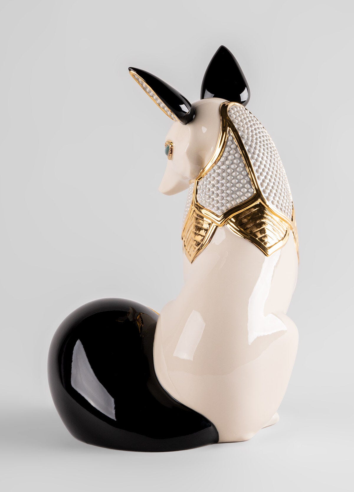 Lladro Fox jewel Sculpture
