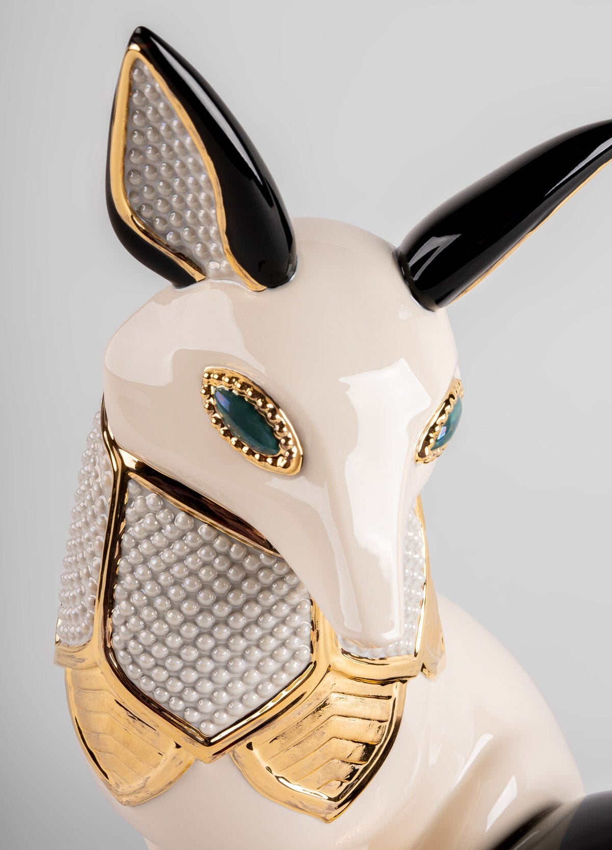 Lladro Fox jewel Sculpture