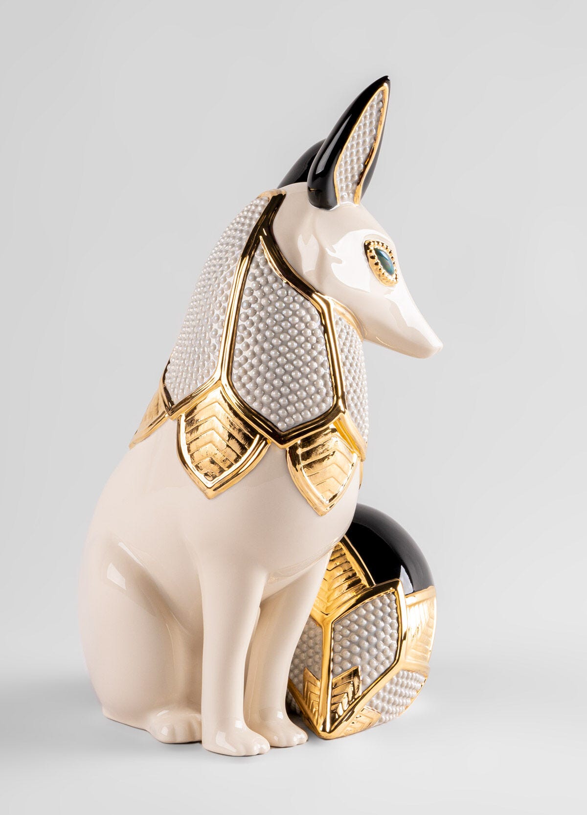 Lladro Fox jewel Sculpture