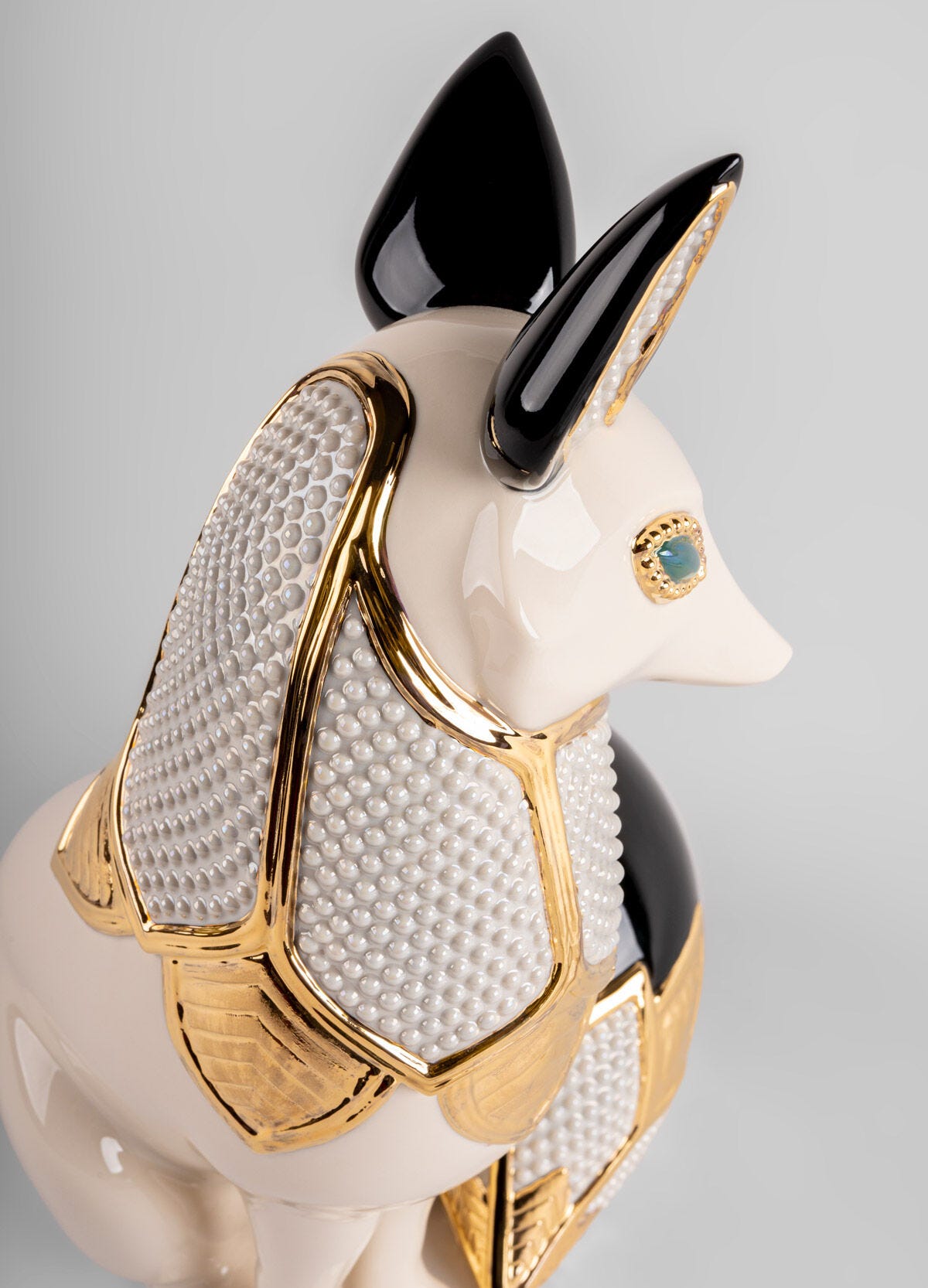 Lladro Fox jewel Sculpture