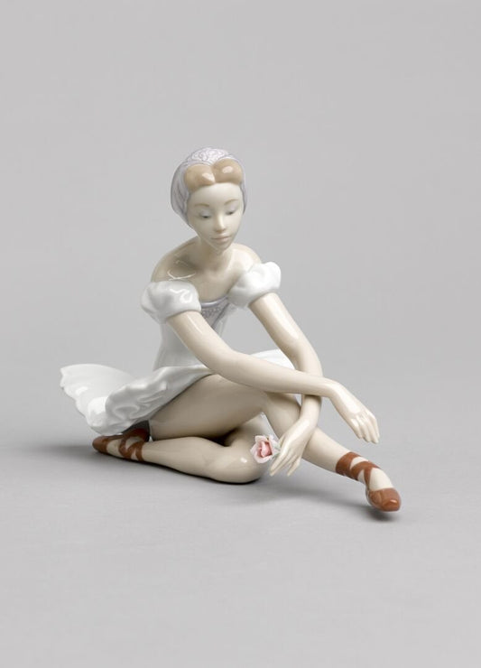 Rose Ballet Dancer Figurine