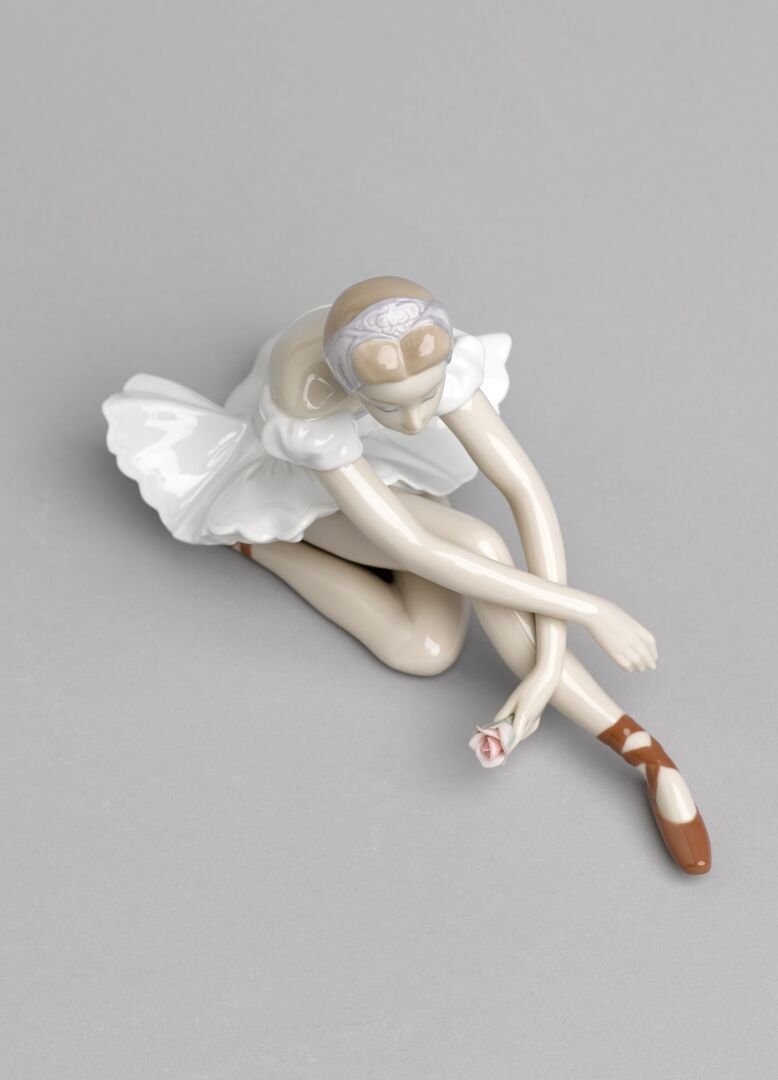 Rose Ballet Dancer Figurine