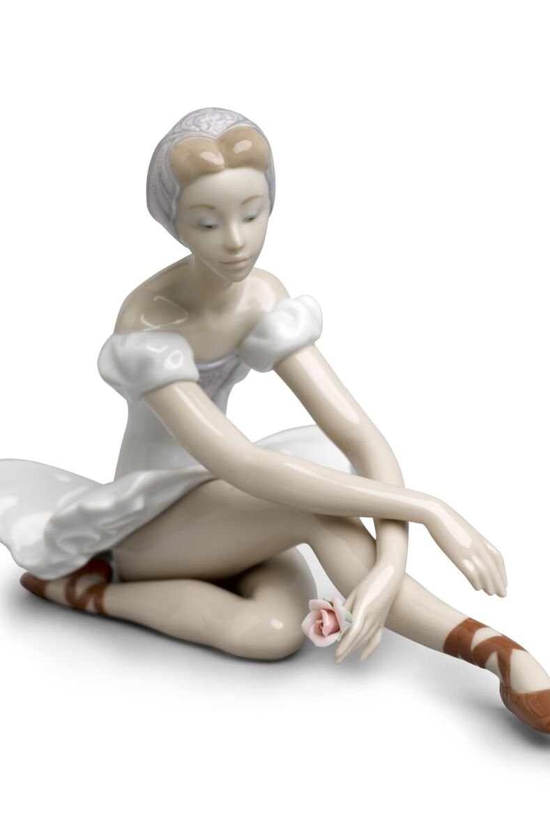 Rose Ballet Dancer Figurine