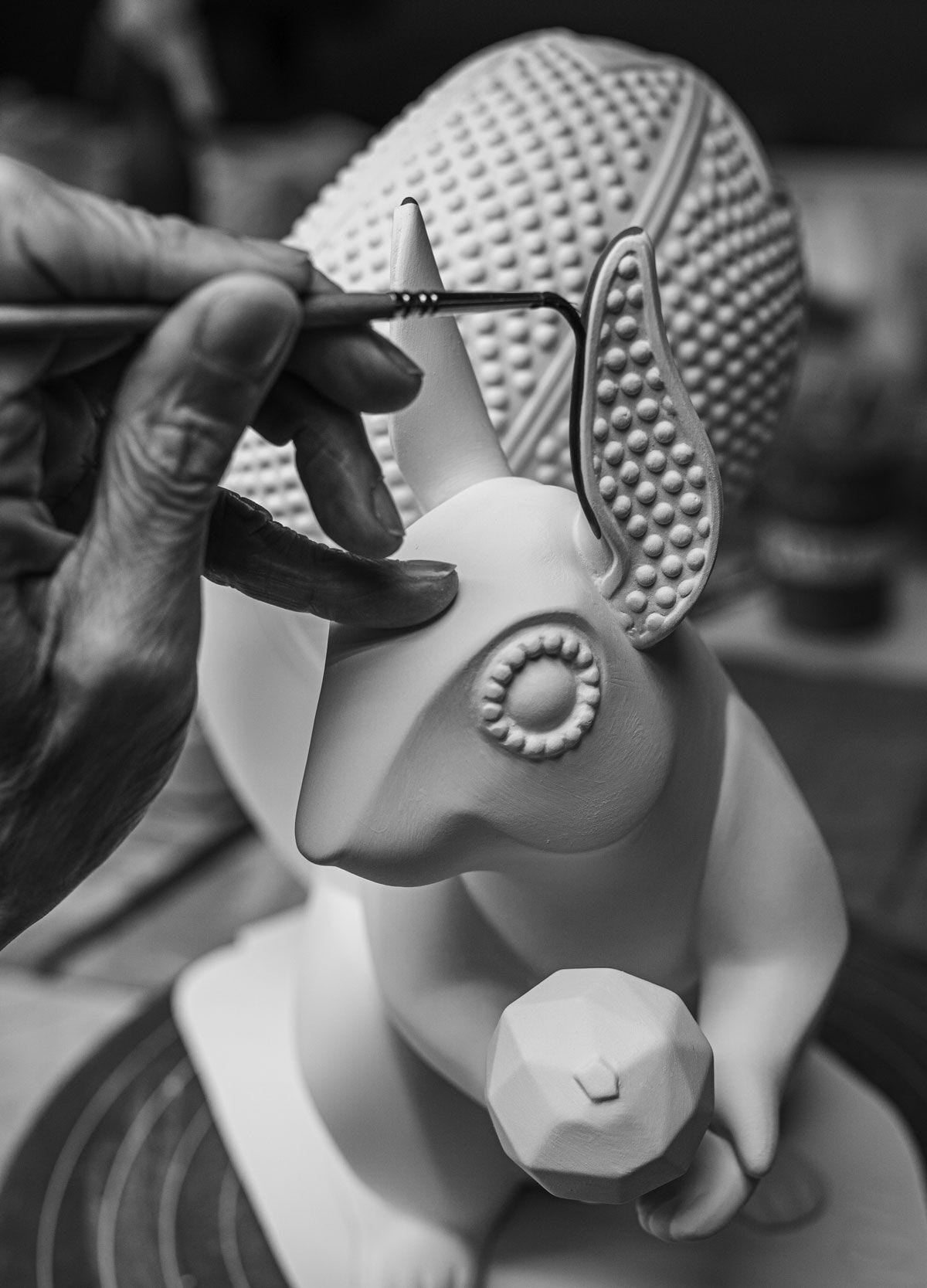 Lladro Squirrel jewel Sculpture