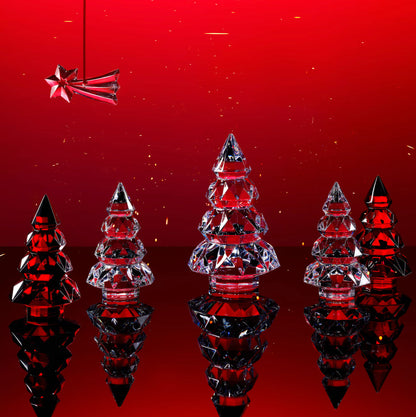 Baccarat Noël Louxor Fir Tree Clear Crystal Sculpture by  Baccarat at   FormFluent Sydney, Australia