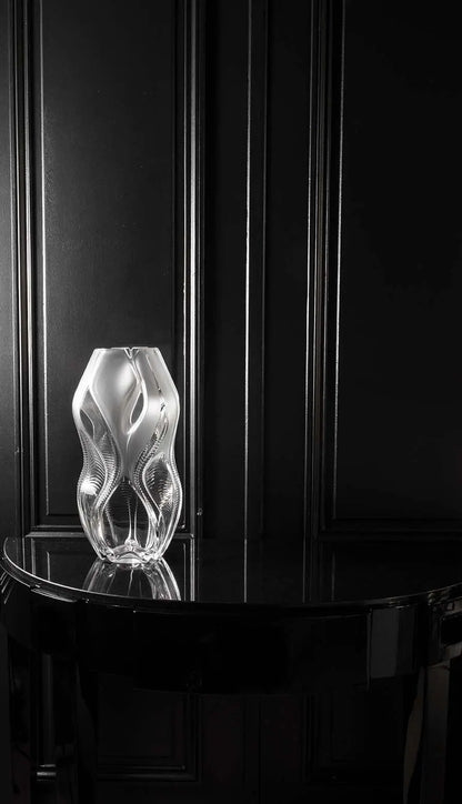  Lalique Manifesto Vase, Zaha Hadid & Lalique, 2014 (Numbered edition)  by Lalique at  FormFluent