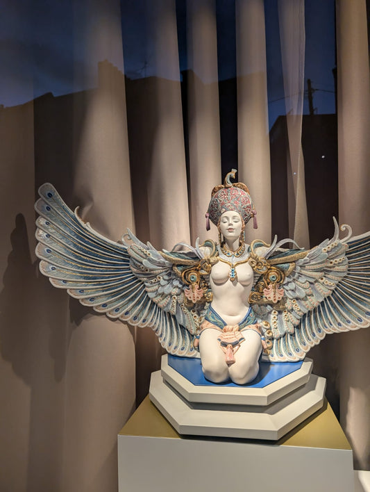 Lladró Winged Fantasy Woman Sculpture Limited Edition  - FormFluent Sydney Australia