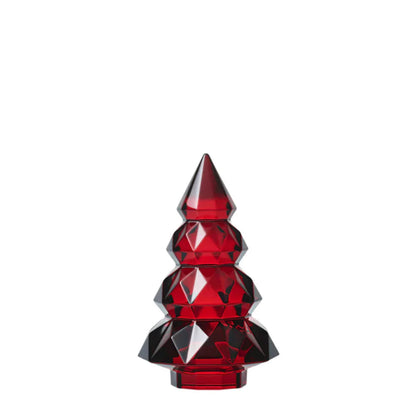 Baccarat Noël Louxor Fir Tree Red Crystal Sculpture by  Baccarat at   FormFluent Sydney, Australia