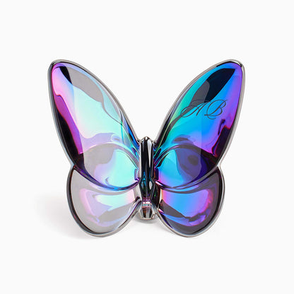 Baccarat Lucky Butterfly Blue Scarabee Crystal - FormFluent