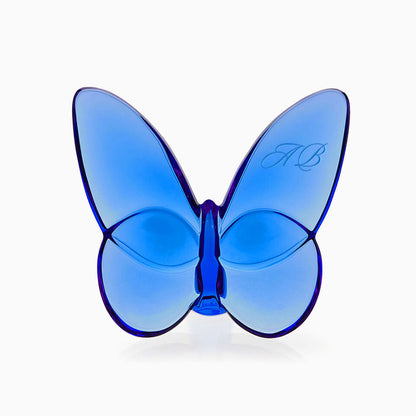 Baccarat Lucky Butterfly Blue Crystal - FormFluent