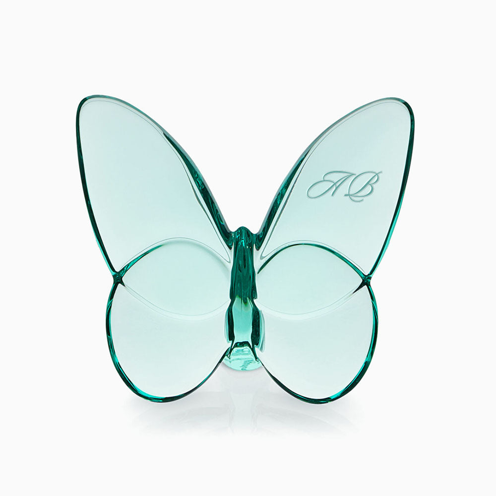 Baccarat Lucky Butterfly Turquoise Crystal - FormFluent