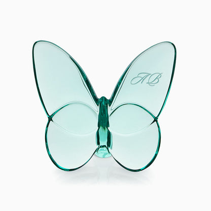 Baccarat Lucky Butterfly Turquoise Crystal - FormFluent