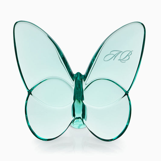 Baccarat Lucky Butterfly Turquoise Crystal - FormFluent