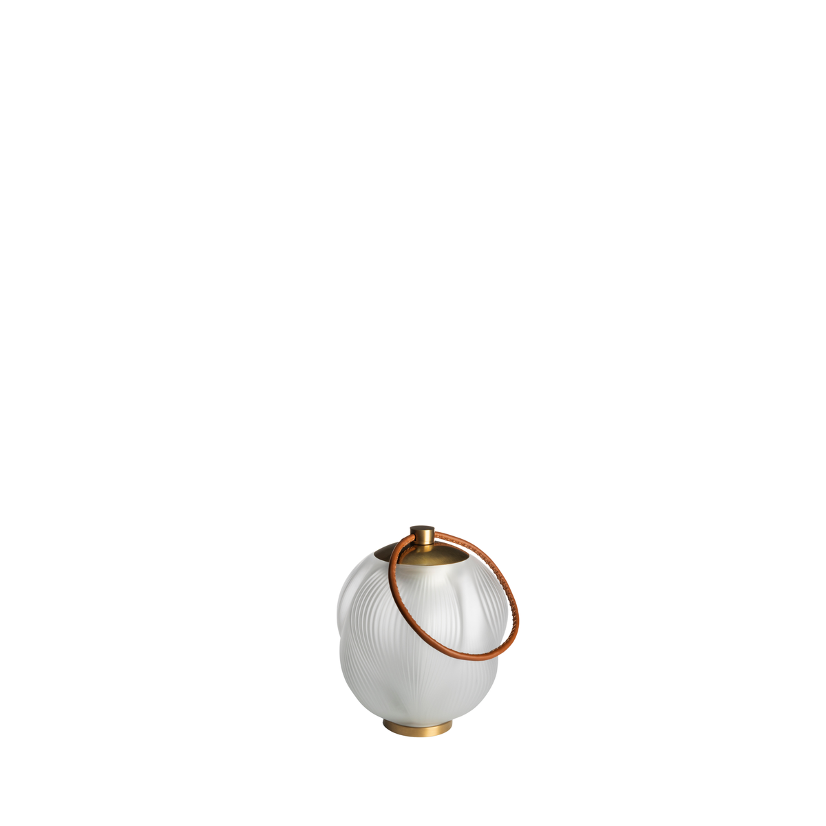 Lalique Alizé portable lamp - Gilded