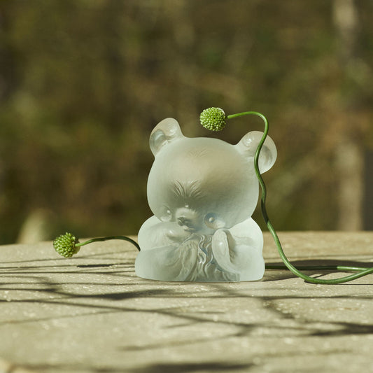 Lalique Yuan-Yuan Panda Sculpture by Han Meilin 2019 Limited Edition | FormFluent