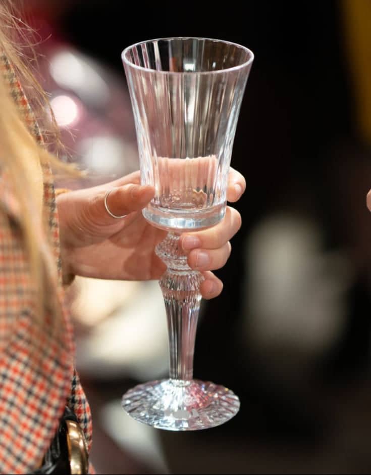 Baccarat Mille Nuits Glass Large Barware by  Baccarat at   FormFluent Sydney, Australia
