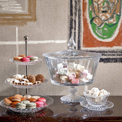 Baccarat Mille Nuits Plate Dinner Plate by  Baccarat at   FormFluent Sydney, Australia