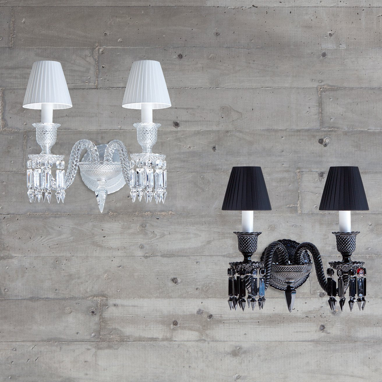  Baccarat Zénith Wall Unit (2L) Lighting by Baccarat at  FormFluent