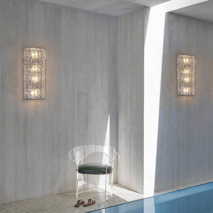 Baccarat Tuile de Cristal Wall Unit Frozen (4L) Lighting by  Baccarat at   FormFluent Sydney, Australia