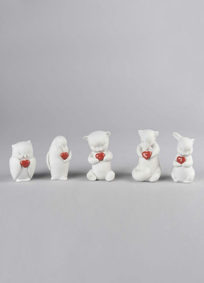 Lladró Roby - Courageuos Bear Figurine Sculpture by Lladró at  FormFluent Sydney, Australia