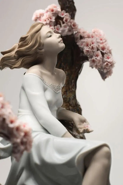  Lladró Sweet Scent of Blossoms Limited Edition Woman Figurine Sculpture by Lladró at  FormFluent