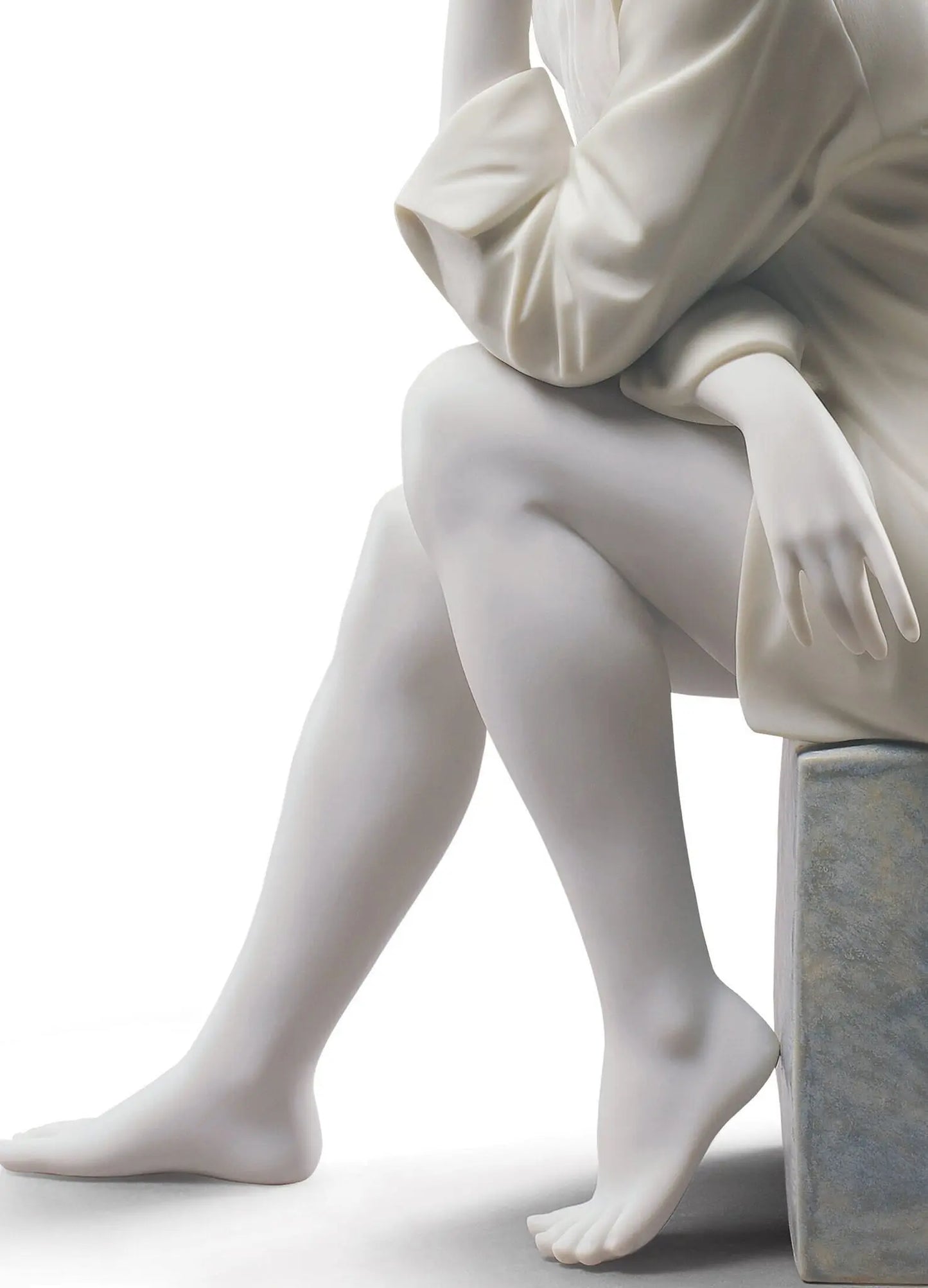  Lladró In My Thoughts Woman Sculpture Sculpture by Lladró at  FormFluent