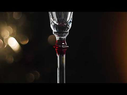 Baccarat Harcourt Eve Champagne Flutes Set of 2 - Red
