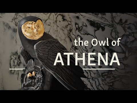 Youtube video of Lladro's Owl. The text on the thumbnail reads: The Owl of Athena. 